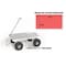 Kahuna Wagons Kahuna Wagons-Classic-All Purpose Little Hercules Pull Wagon ALUM999 - alternate 7